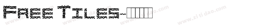Free Tiles字体转换